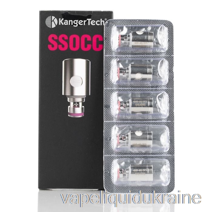 Vape Liquid Ukraine Kanger SSOCC Replacement Coils 0.5ohm SS Coils